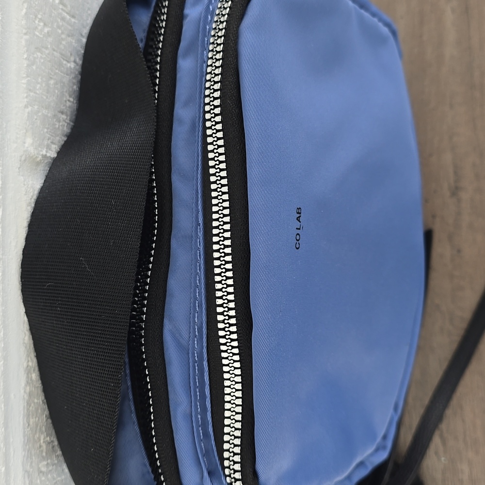 Colab Blue and Black Belt Bag - Picture 4 of 10